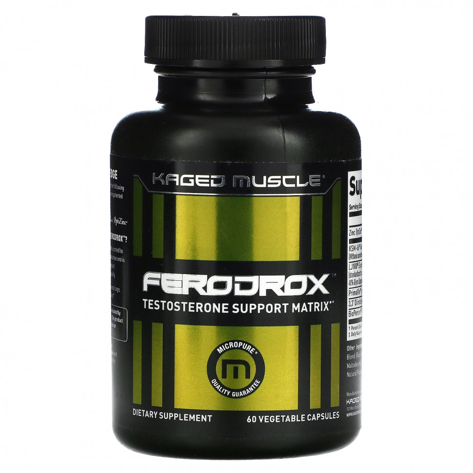   (Iherb) Kaged Muscle,    Ferodrox, 60  ,   8490 