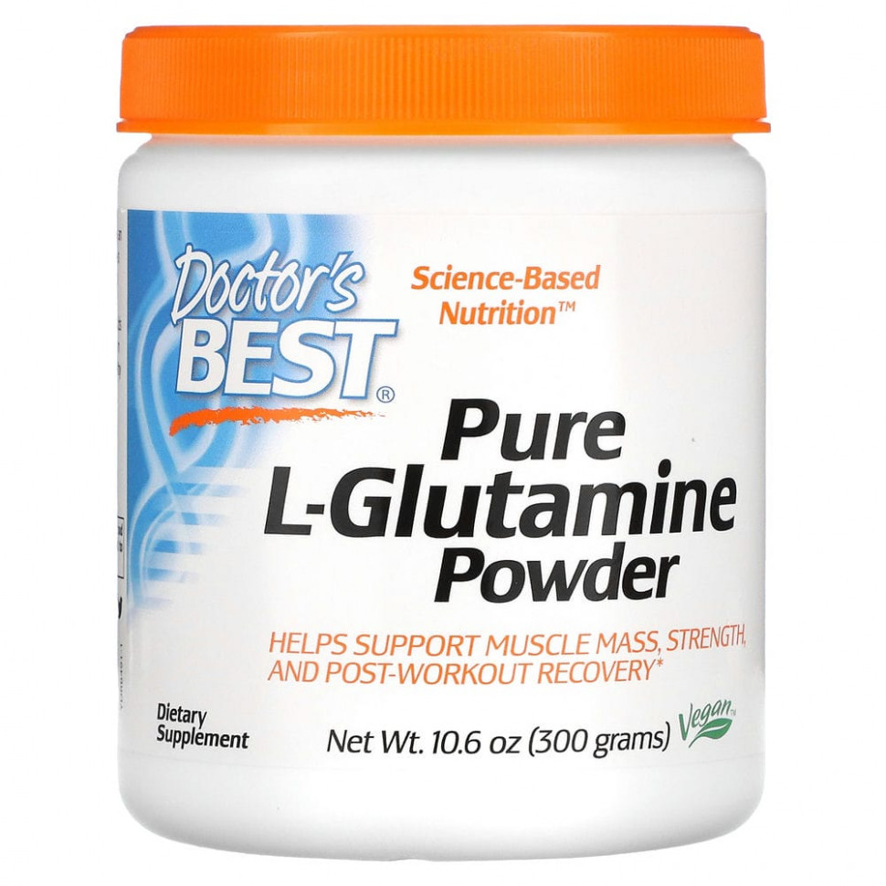 ���� ������ (Iherb) Doctor's Best, ������ L-�������� � ���� �������, 300 � (10,6 �����), ������ �� 3560 ���