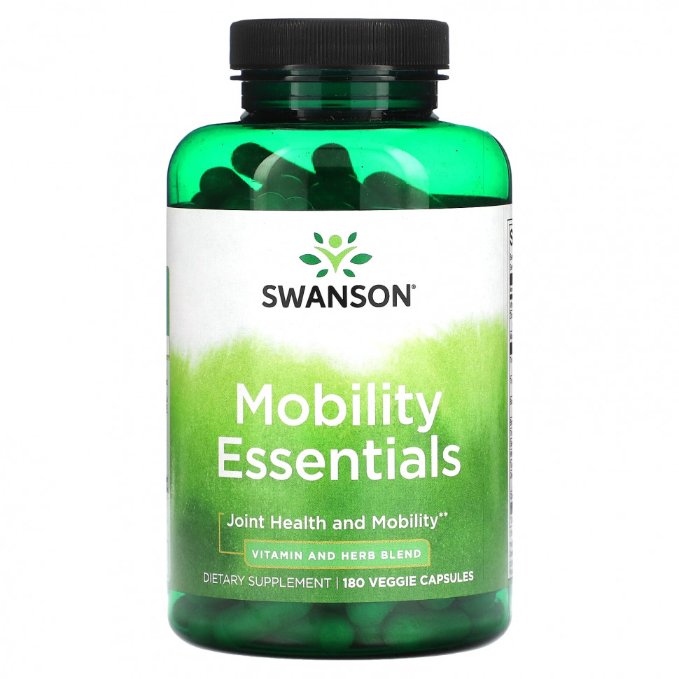   (Iherb) Swanson, Mobility Essentials, 180      -     , -, 