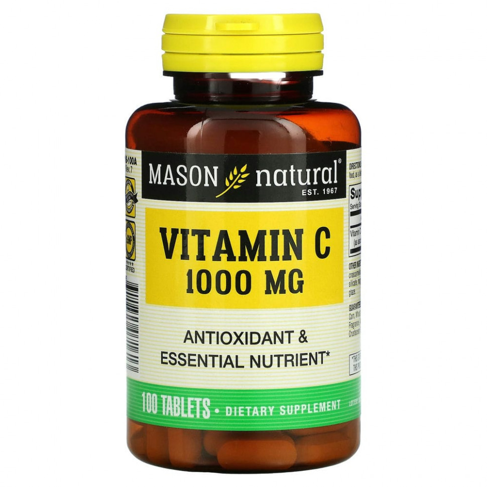 ���� ������ (Iherb) Mason Natural, ������� �, 1000 ��, 100 ��������, ������ �� 2010 ���