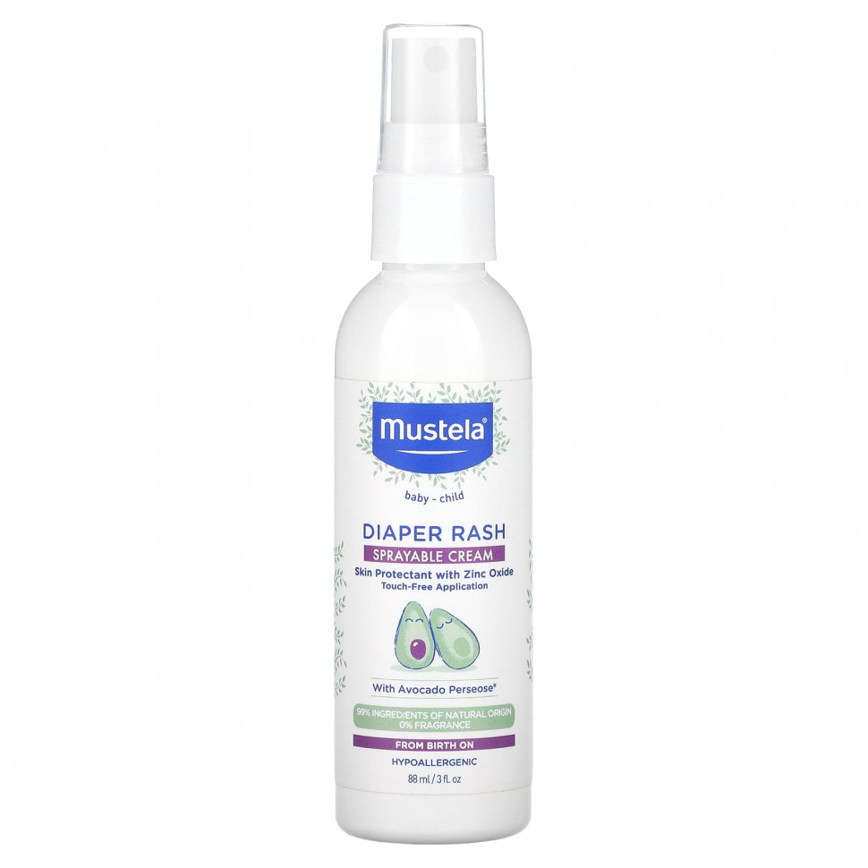   (Iherb) Mustela, Diaper Rash, ,  , 88  (3 . )    -     , -, 