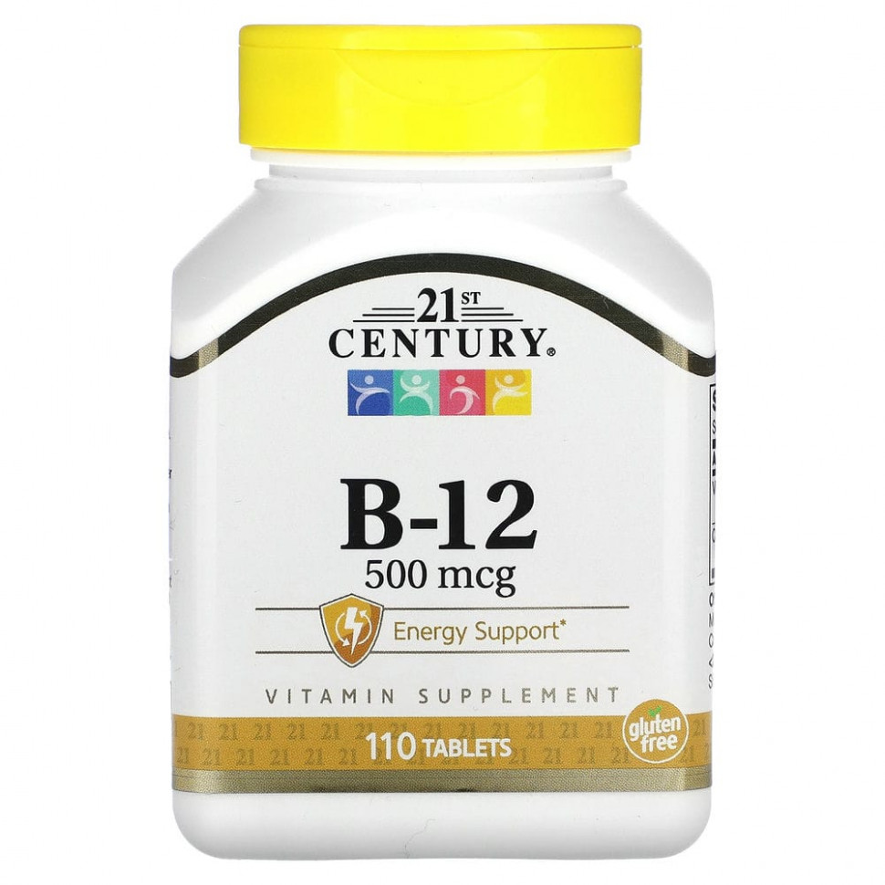   (Iherb) 21st Century, B-12, 500 , 110     -     , -, 