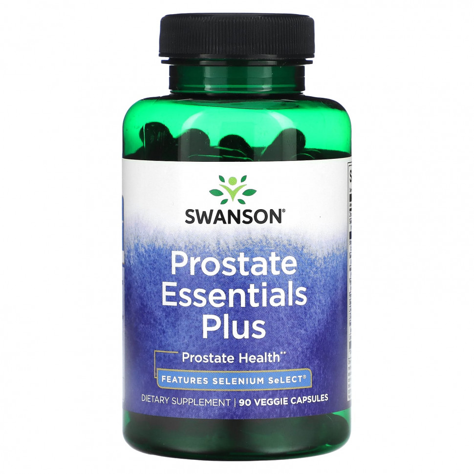   (Iherb) Swanson, Prostate Essentials Plus, 90      -     , -, 