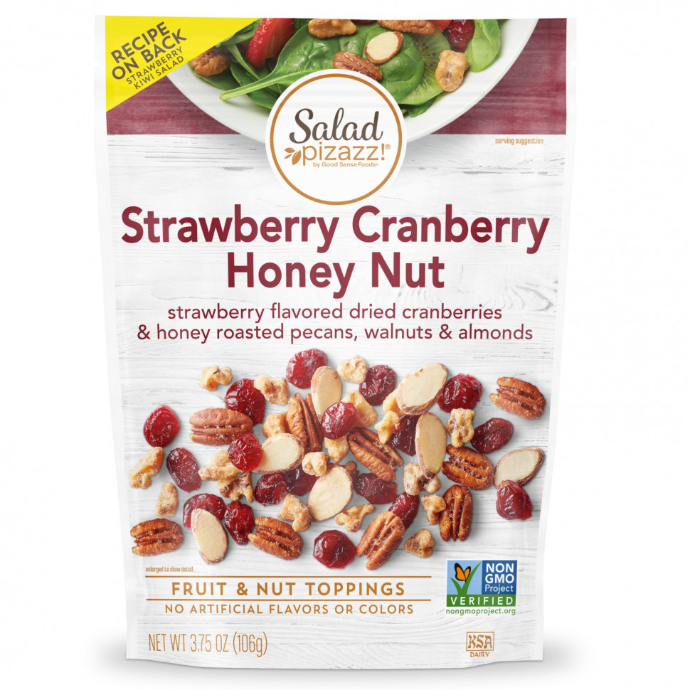   (Iherb) Salad Pizazz!, Fruit & Nut Toppers, , ,   , 106  (3,75 )    -     , -, 