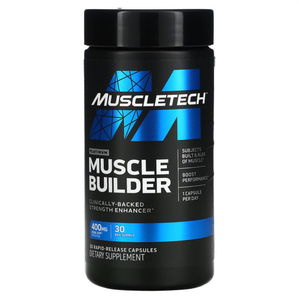   (Iherb) Muscletech, Platinum Muscle Builder, 30        -     , -, 