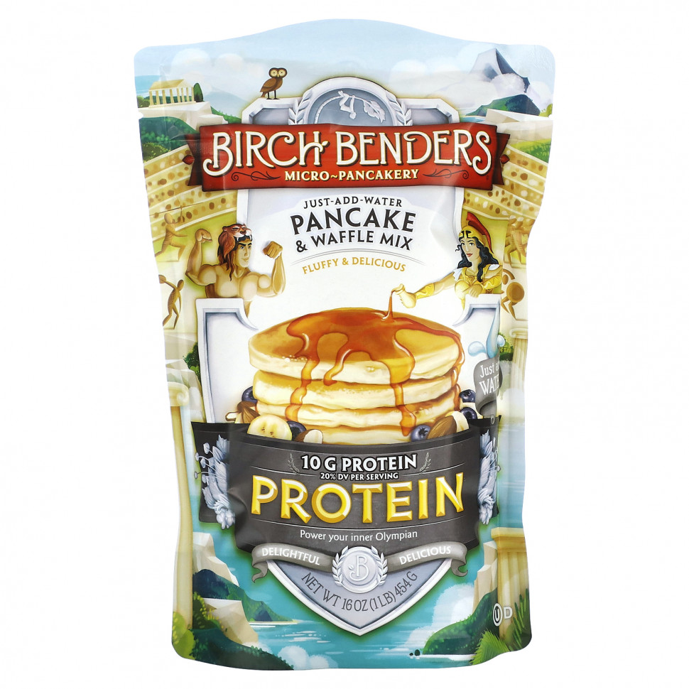 ���� ������ (Iherb) Birch Benders, ����� ��� ������������� ������ � ������, �����������, 454 � (1 ����), ������ �� 1660 ���