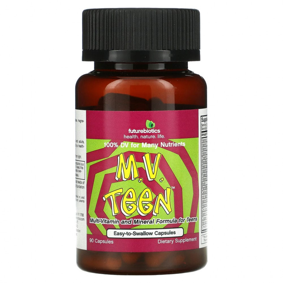 ���� ������ (Iherb) FutureBiotics, M.V. Teen �������������� ��� ���������� 90 ������, ������ �� 1340 ���