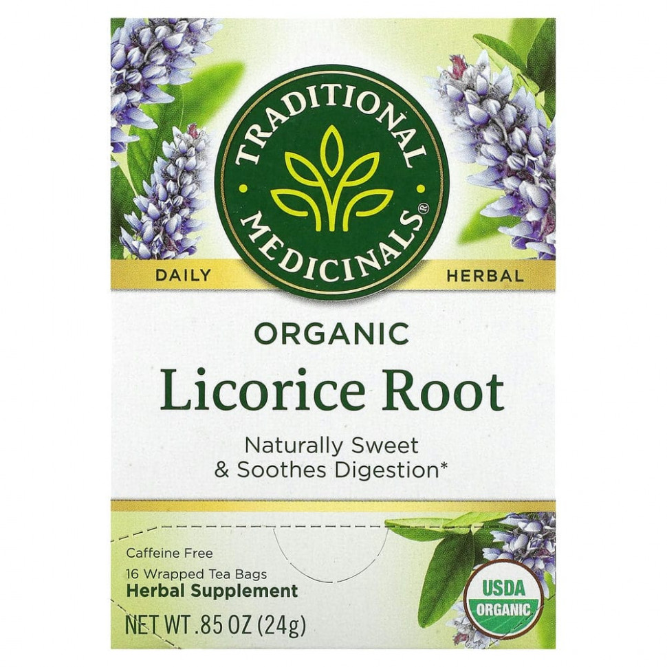 ���� ������ (Iherb) Traditional Medicinals, ������������ ������ �������, ��� �������, 16 ������ ���������, 24 � (0,85 �����), ������ �� 1220 ���