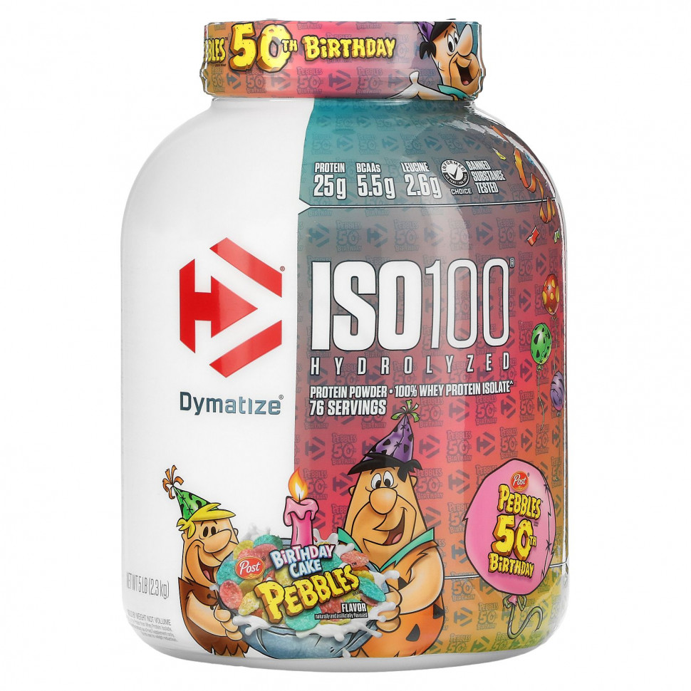   (Iherb) Dymatize Nutrition, ISO100,  100%-   ,    , 2,3  (5 )    -     , -, 