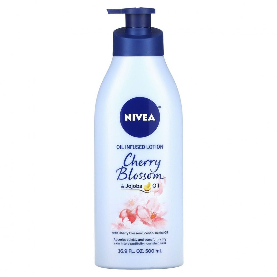���� ������ (Iherb) Nivea, Oil Infused Lotion, ����� ������� ����� � ������, 500 �� (16,9 ����. �����), ������ �� 2900 ���
