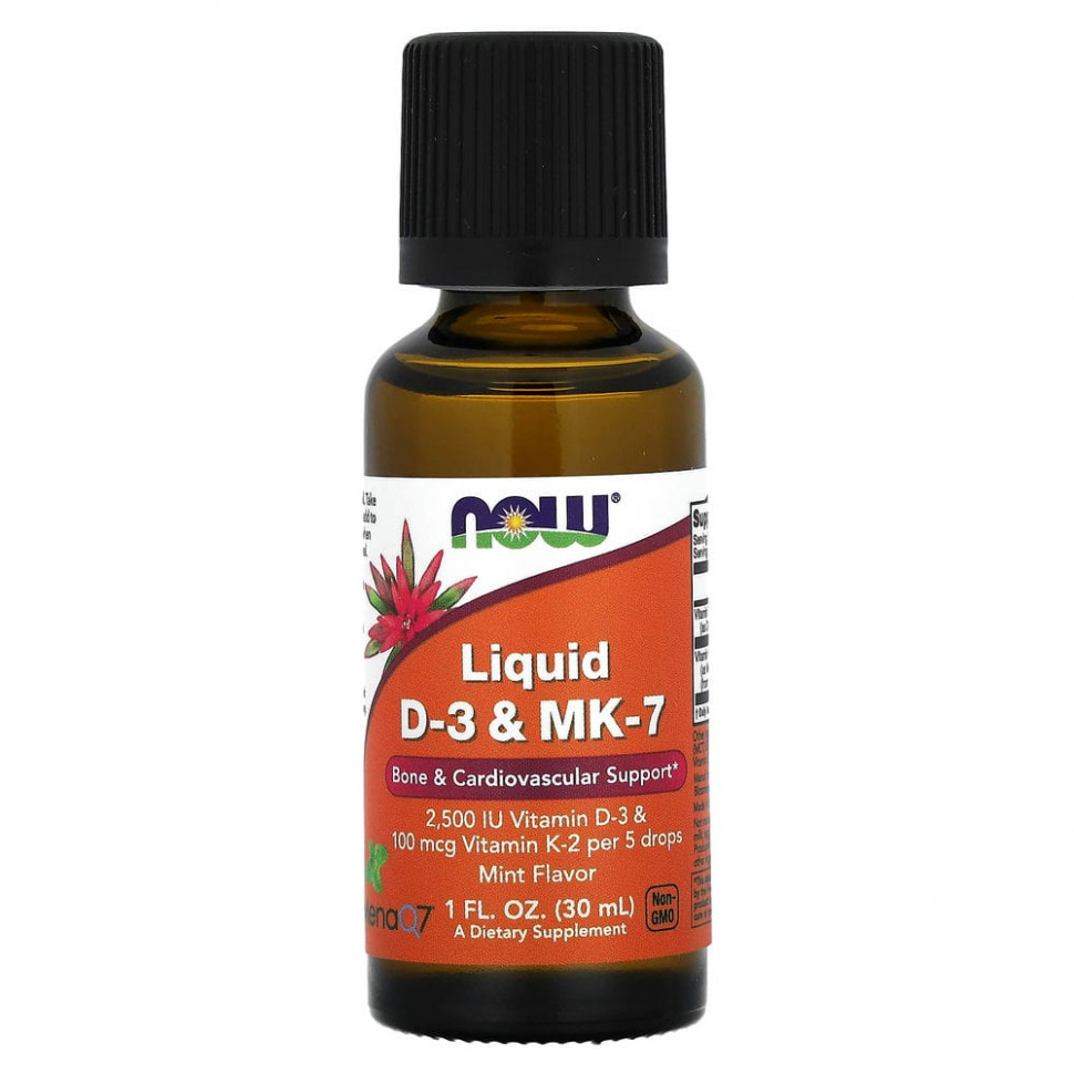   (Iherb) NOW Foods,   D3  MK-7, 30  (1 . )    -     , -, 