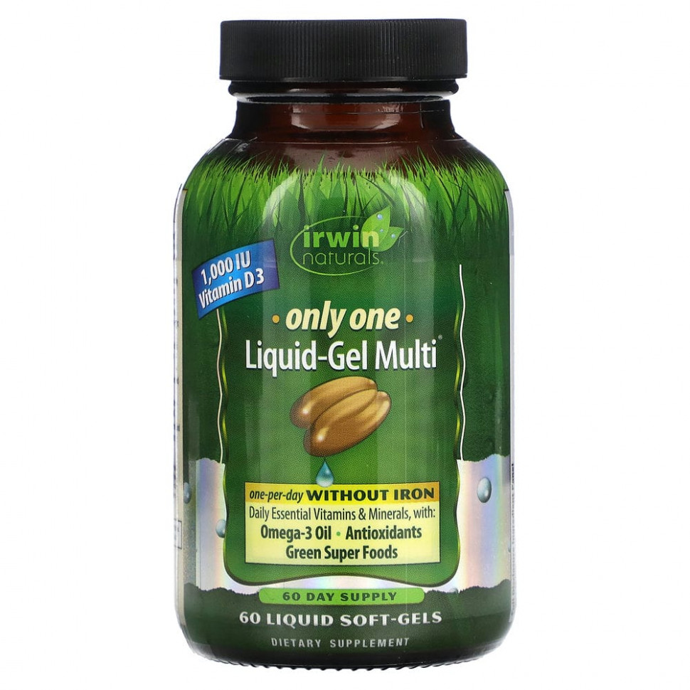   (Iherb) Irwin Naturals, Only One,     ,  , 60      -     , -, 