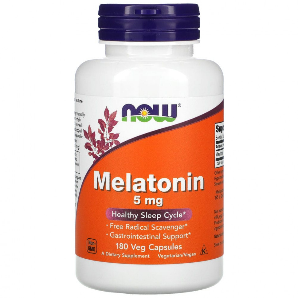   (Iherb) NOW Foods, , 5 , 180      -     , -, 