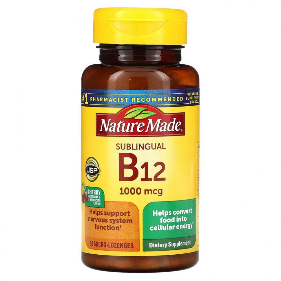   (Iherb) Nature Made, B-12 , , 1000 , 50     -     , -, 