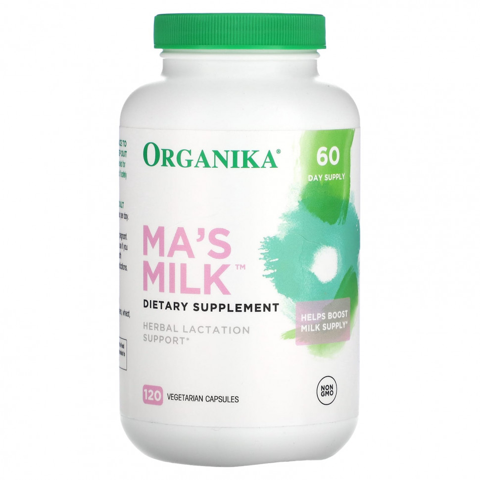   (Iherb) Organika, MA's Milk,   , 120      -     , -, 