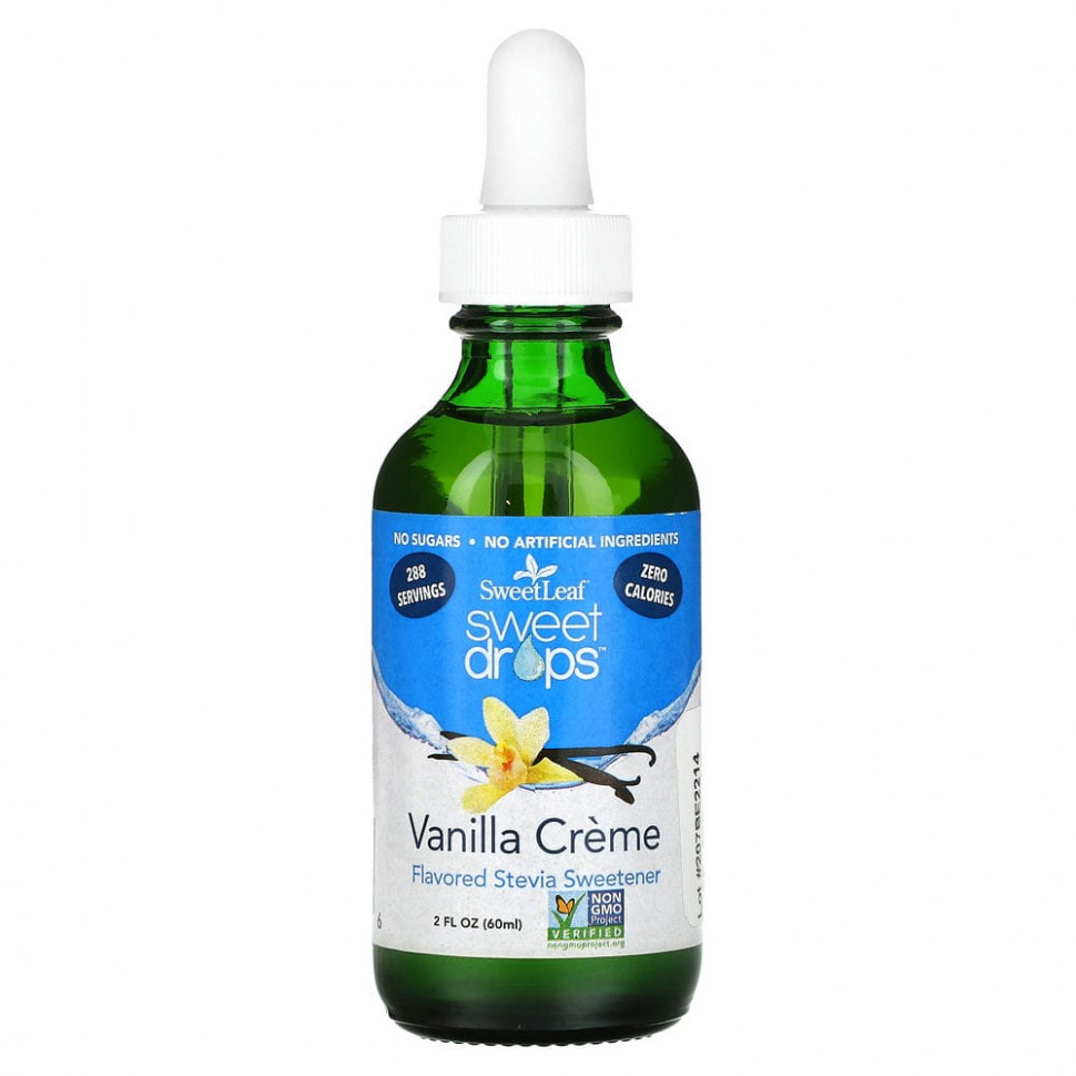 ���� ������ (Iherb) Wisdom Natural, SweetLeaf, Sweet Drops, ������������� �� ������, �� ������ ���������� �����, 60 �� (2 ����. �����), ������ �� 2170 ���