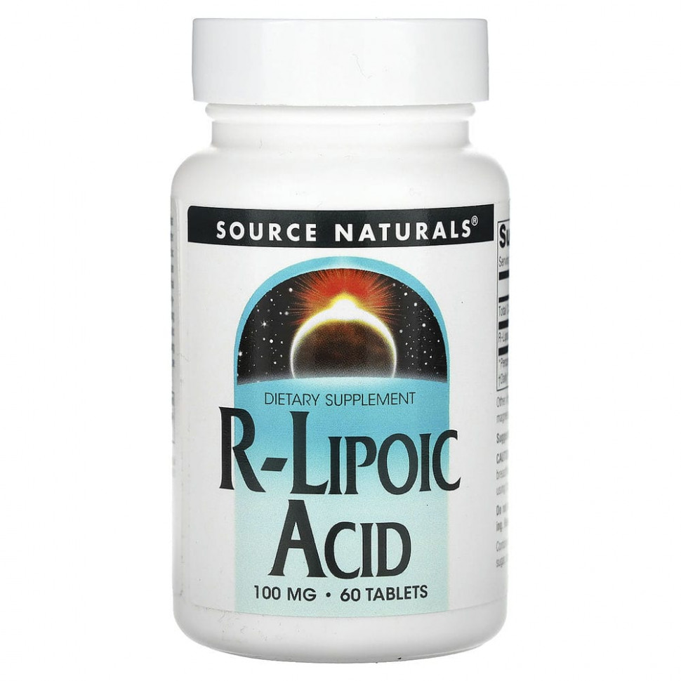 ���� ������ (Iherb) Source Naturals, R-�������� �������, 100 ��, 60 ��������, ������ �� 4280 ���
