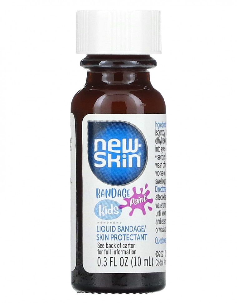 ���� ������ (Iherb) New Skin, Kids, Bandage Paint, ������ ������� / �������� ��� ������ ����, ����������, 10 �� (0,3 ����. �����), ������ �� 1410 ���