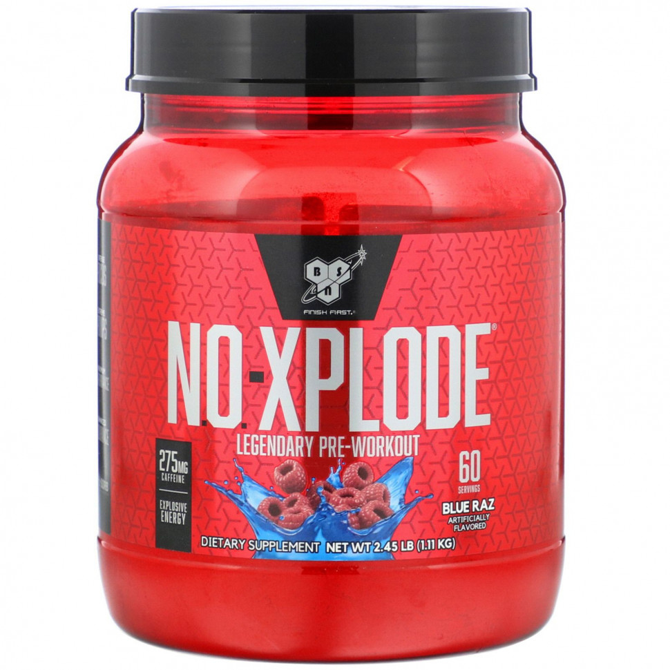 ���� ������ (Iherb) BSN, N.O.-Xplode, ����������������� �������� ��� ��������� ��������������, ������� ������, 1,11 �� (2,45 �����), ������ �� 14740 ���