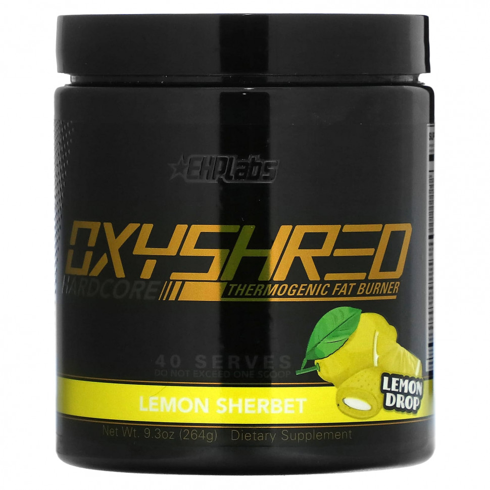   (Iherb) EHPlabs, OxyShred, Hardcore Thermogenic Fat Burner,  , 264  (9,3 )    -     , -, 