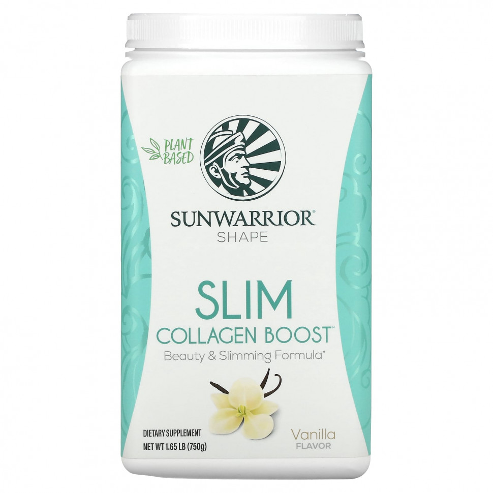 ���� ������ (Iherb) Sunwarrior, Shape, Slim Collagen Boost, ������, 750 � (1,65 �����), ������ �� 5760 ���