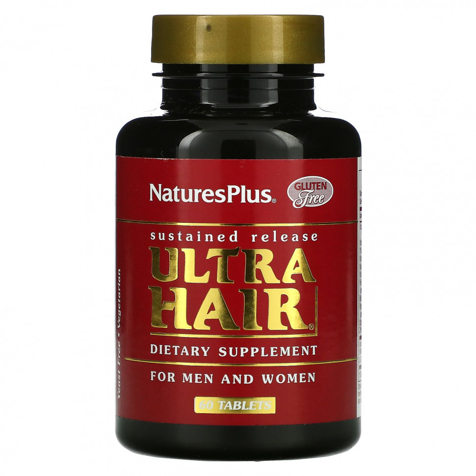   (Iherb) NaturesPlus, Ultra Hair,    , 60     -     , -, 