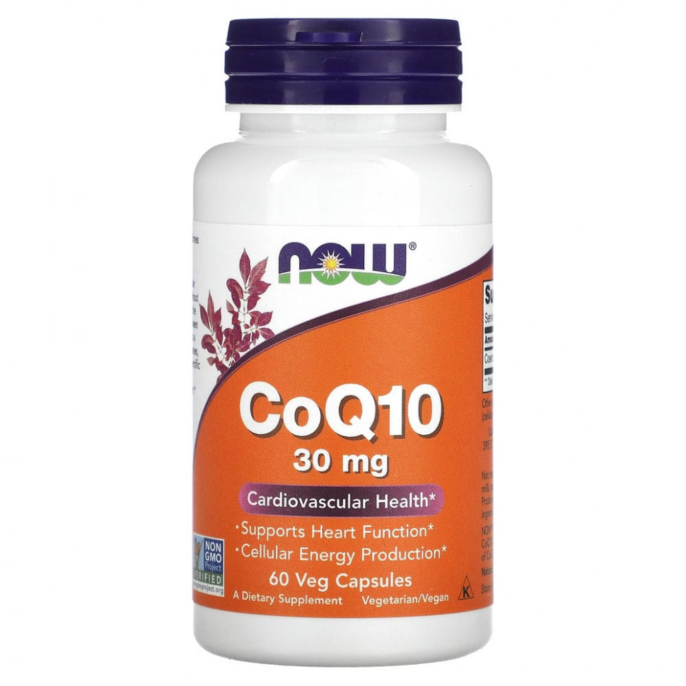   (Iherb) NOW Foods,  Q10, 30 , 60      -     , -, 