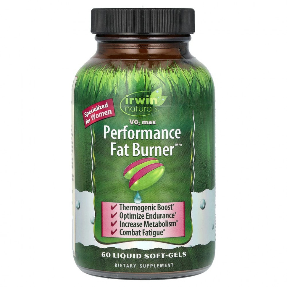   (Iherb) Irwin Naturals, V02 Max, Performance Fat Burner, 60         -     , -, 