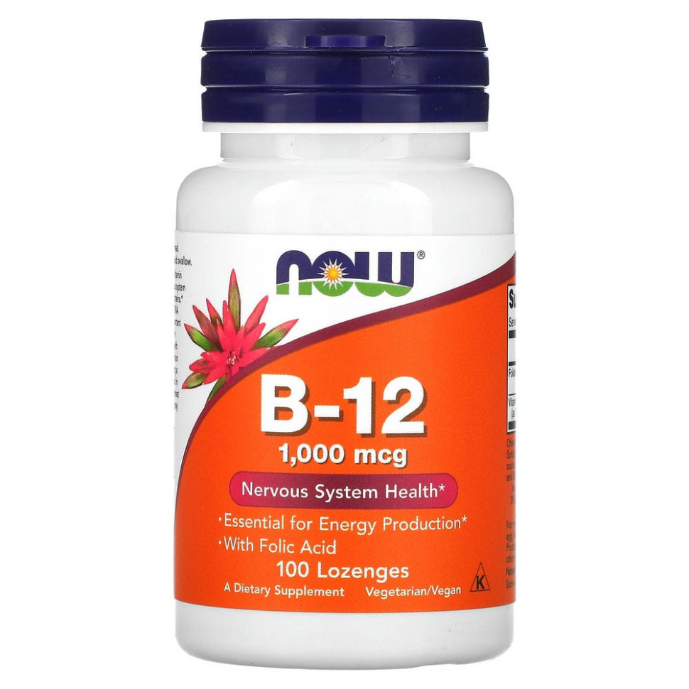   (Iherb) NOW Foods,  B12, 1000 , 100     -     , -, 