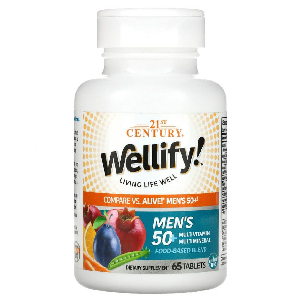 ���� ������ (Iherb) 21st Century, Wellify, �������������� � �������������� ��� ������ ������ 50 ���, 65 ��������, ������ �� 1980 ���