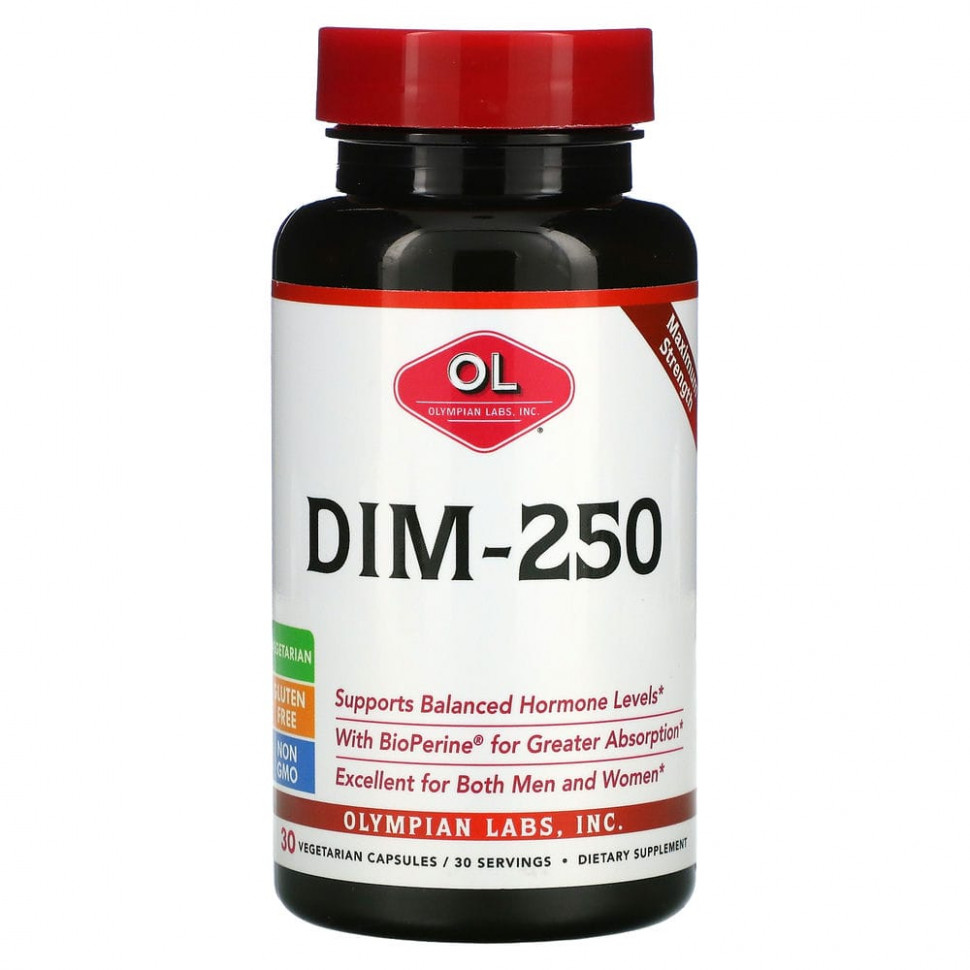   (Iherb) Olympian Labs, DIM-250, 30      -     , -, 