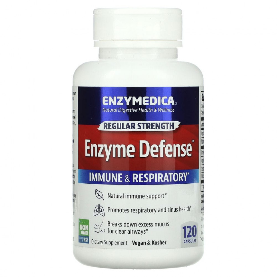   (Iherb) Enzymedica, Enzyme Defense, 120     -     , -, 