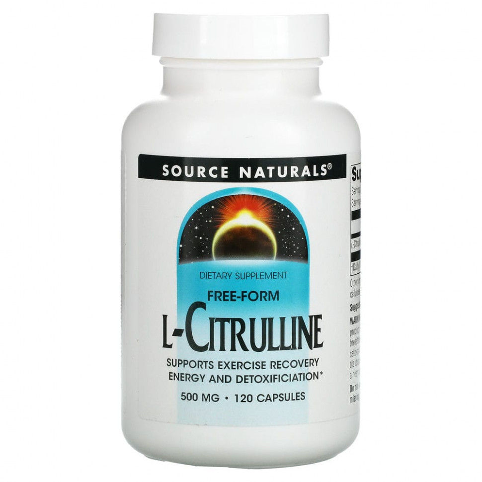 ���� ������ (Iherb) Source Naturals, L-���������, 500 ��, 120 ������, ������ �� 4490 ���