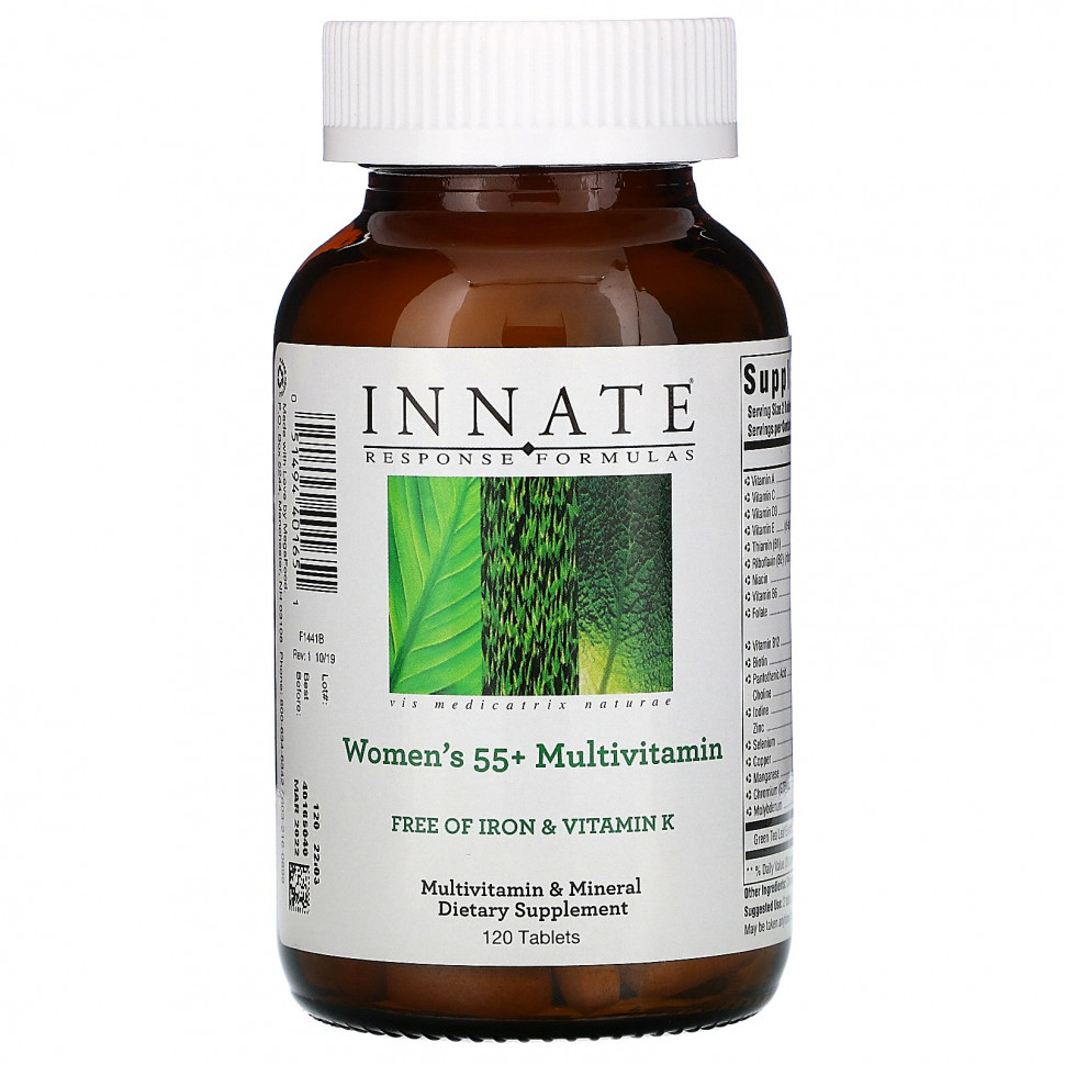 ���� ������ (Iherb) Innate Response Formulas, �������������� ��� ������ ������ 55 ���, ��� ������ � �������� K, 120 ��������, ������ �� 12310 ���