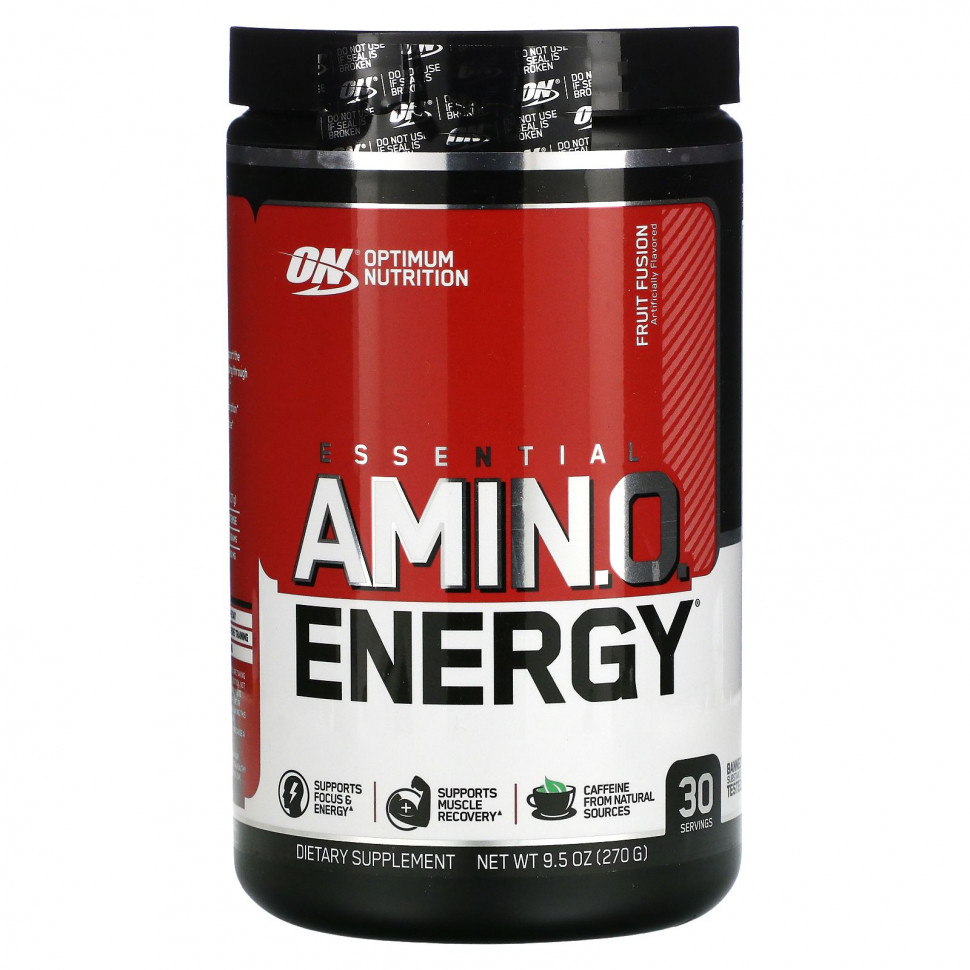   (Iherb) Optimum Nutrition, Essential Amin.O. Energy, Fruit  , 270  (9,5 )    -     , -, 