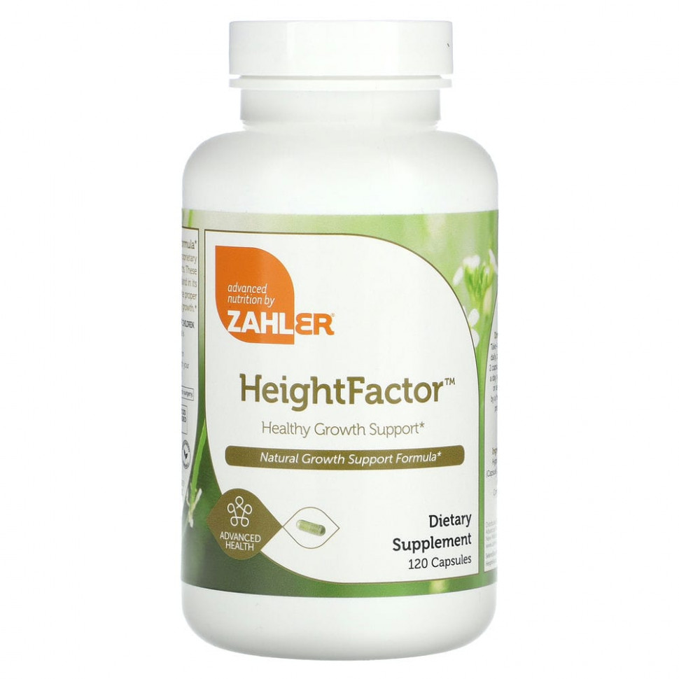 ���� ������ (Iherb) Zahler, Height Factor, �������� ��� ��������� �����, 120������, ������ �� 5050 ���
