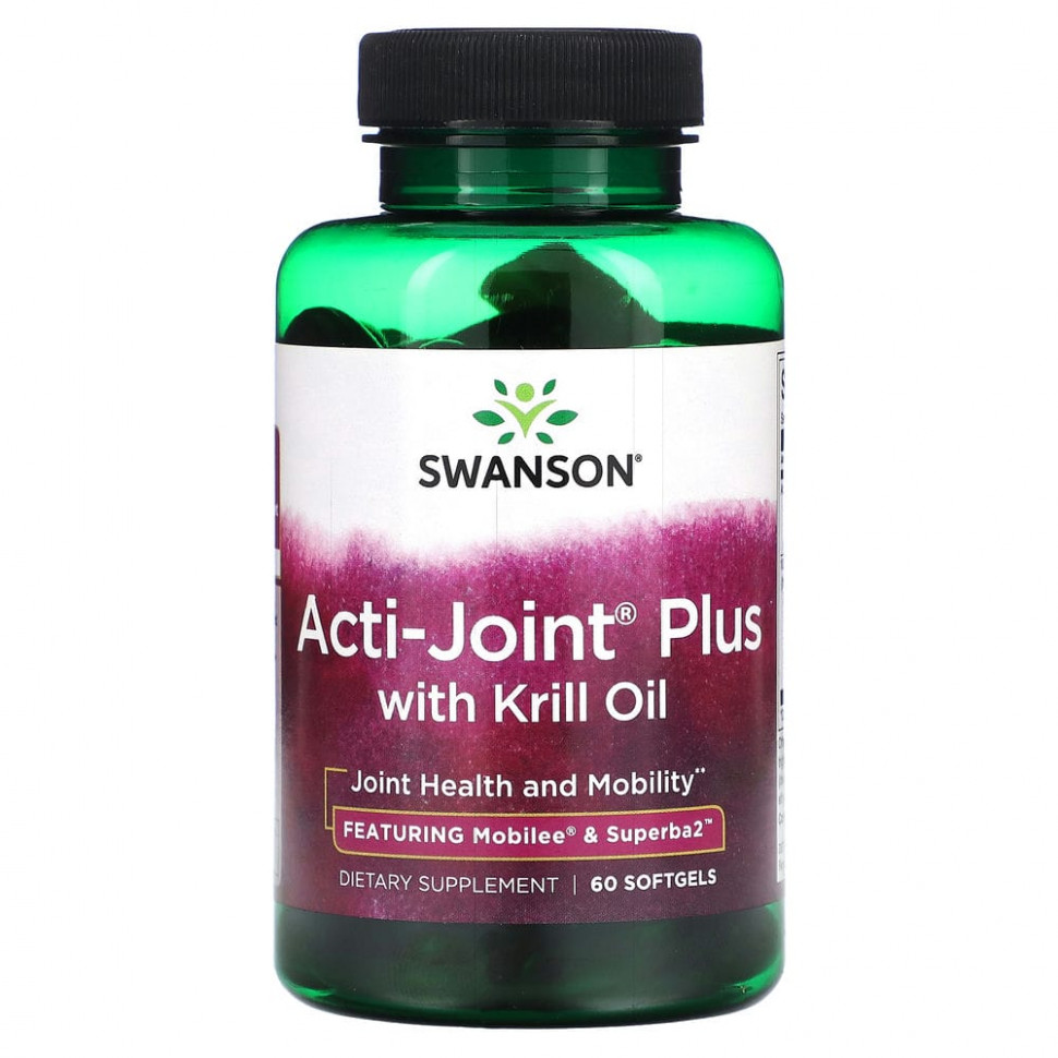   (Iherb) Swanson, Acti-Joint Plus   , 60      -     , -, 