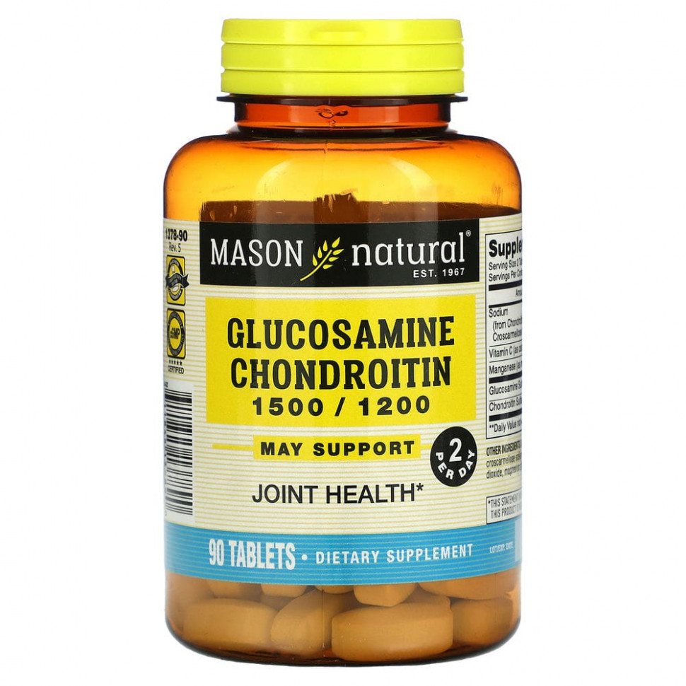 ���� ������ (Iherb) Mason Natural, ���������� ����������, 90 ��������, ������ �� 5670 ���