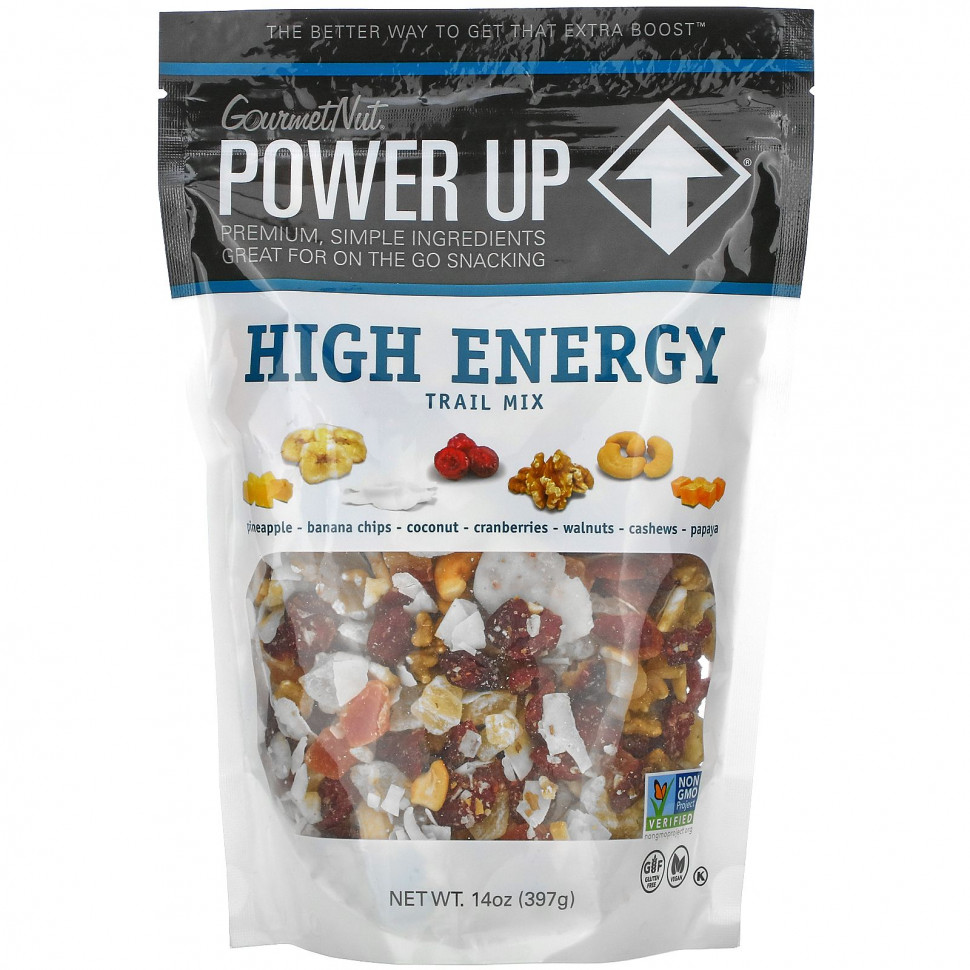   (Iherb) Power Up,  High Energy Trail, 14  (397 )    -     , -, 