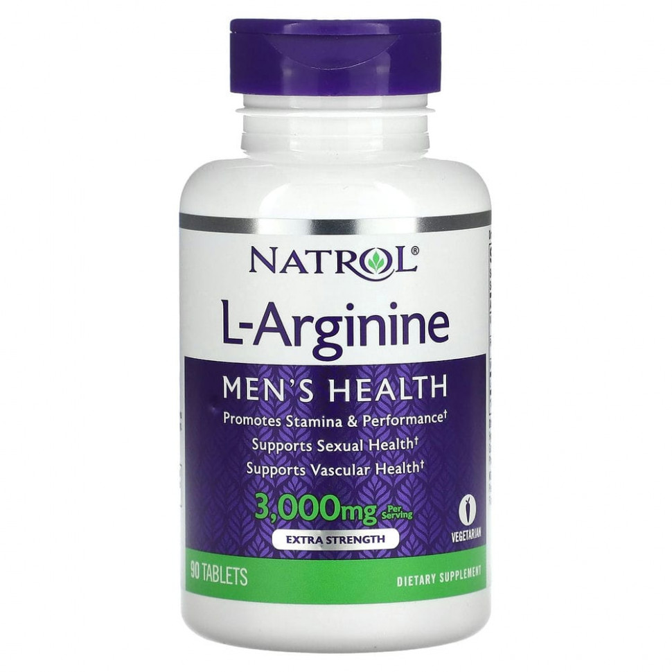 ���� ������ (Iherb) Natrol, L-�������, 1000 ��, 90 ��������, ������ �� 3620 ���