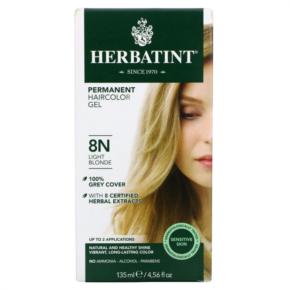   (Iherb) Herbatint,  -  , 8N,  , 135  (4,56 . )    -     , -, 