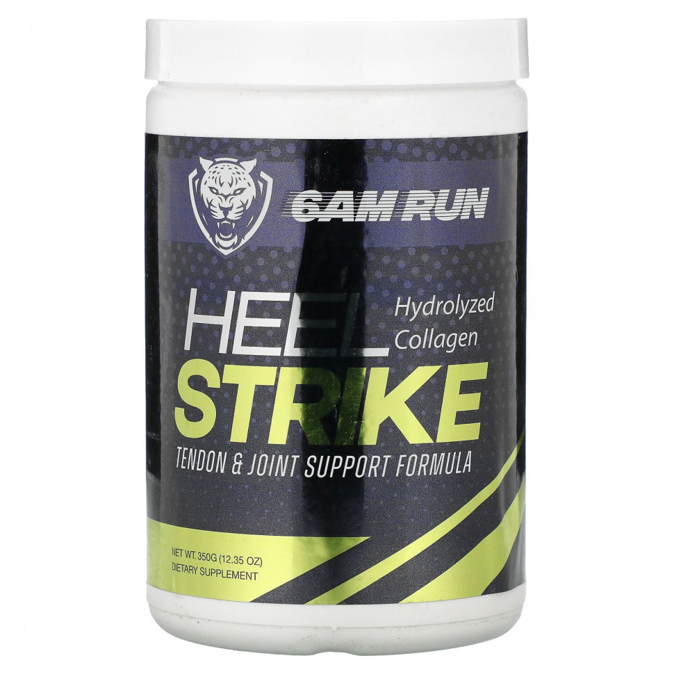   (Iherb) 6AM Run, Heel Strike,  , 350  (12,35 )    -     , -, 