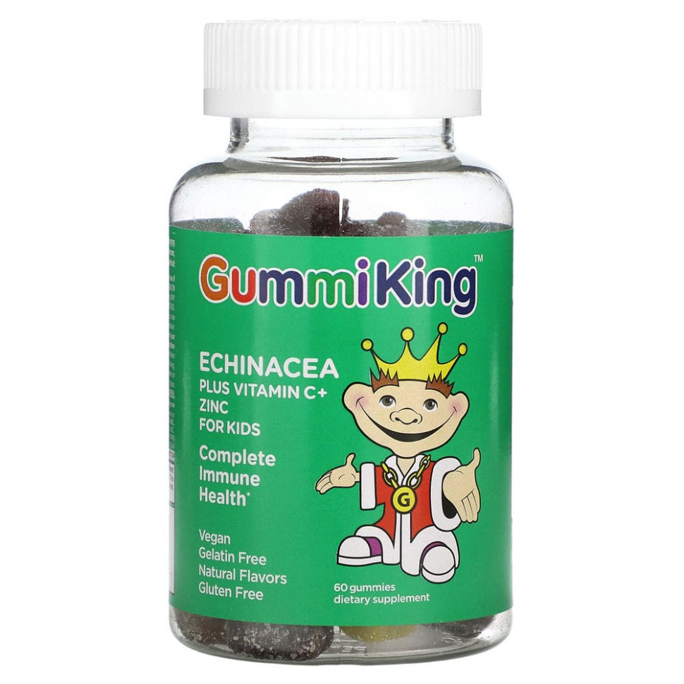   (Iherb) GummiKing, ,  C    ,  , , , ,   , 60      -     , -, 