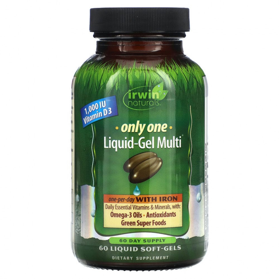   (Iherb) Irwin Naturals, Only One,     ,  , 60      -     , -, 