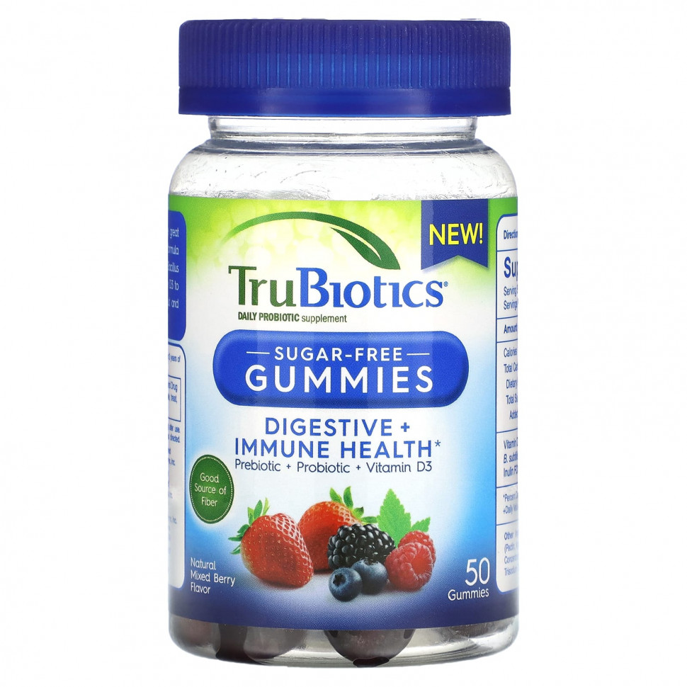 ���� ������ (Iherb) TruBiotics, �������� ��������������� � �������� ������, ����������� ������� �����, ��� ������, 50 ����������� ��������, ������ �� 3520 ���