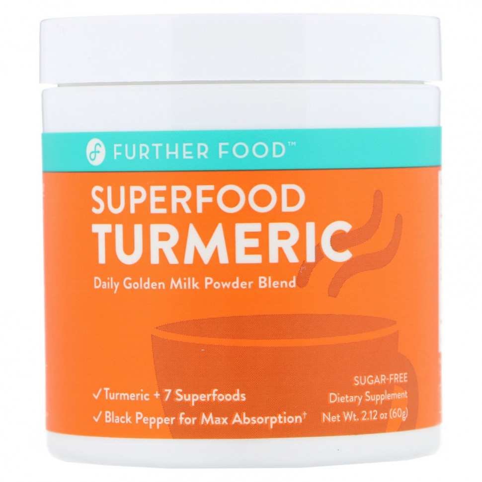 ���� ������ (Iherb) Further Food, ��������, �������, 60 � (2,12 �����), ������ �� 3140 ���