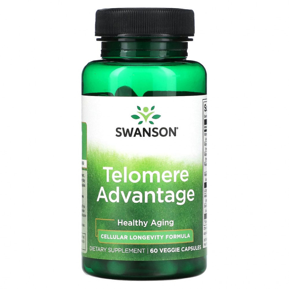 ���� ������ (Iherb) Swanson, Telomere Advantage, 60 ������������ ������, ������ �� 5020 ���
