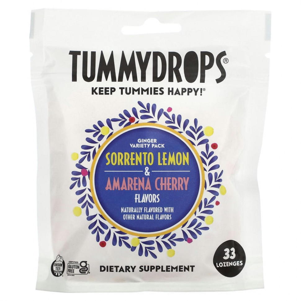 ���� ������ (Iherb) Tummydrops, ������������ ������, 33 ��������, ������ �� 2480 ���