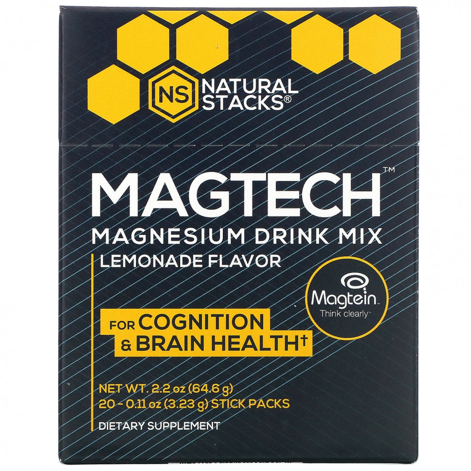   (Iherb) Natural Stacks, MagTech,      , , 20     3,23  (0,11 )     -     , -, 