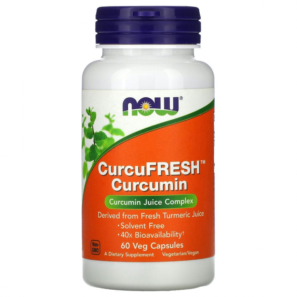   (Iherb) NOW Foods, CurcuFresh, , 60      -     , -, 